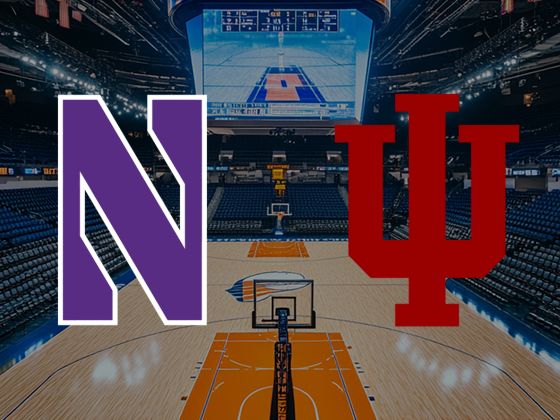 Northwestern Wildcats at Indiana Hoosiers Basketball